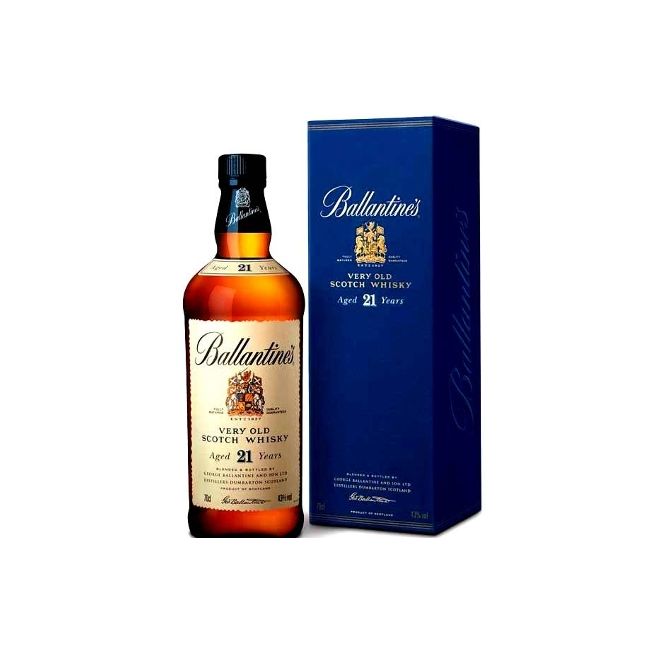 BALLANTINE’S BLENDED SCOTCH WHISKY 21年 Ballantines 21 años scotch whisky al mejor precio en Chile.