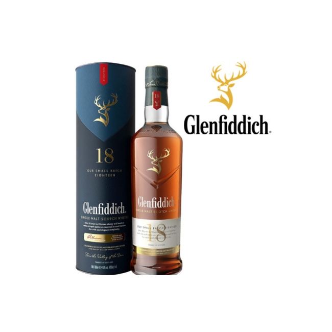 Glenfiddich 18 años single malt mejor precio en Chile. VinosWine