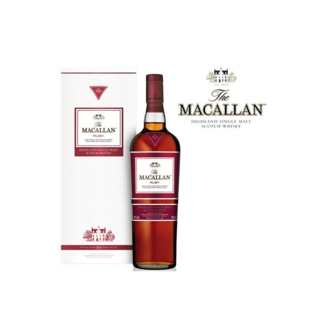 Macallan Ruby 750cc whisky al mejor precio. VinosWine. Chile