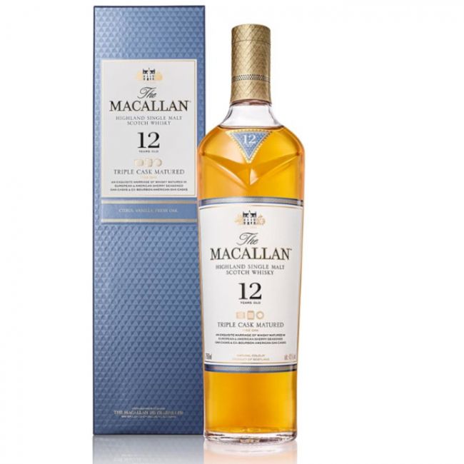Macallan 12 años Sherry Oak whisky 700cc al mejor precio