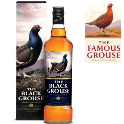 Famous Grouse Black Whisky