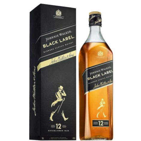 Johnnie Walker Black Label 750 cc