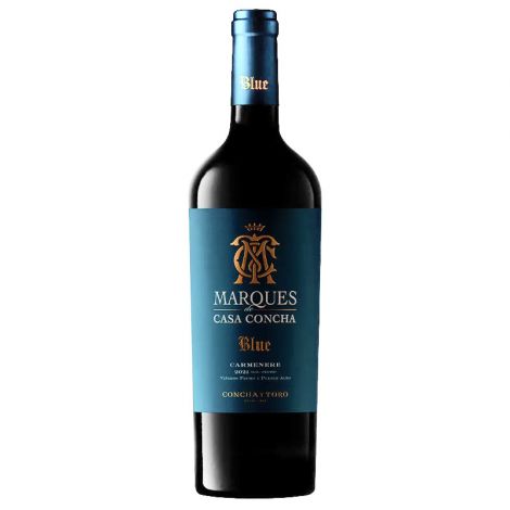 Marqués Blue Carménere de Concha y Toro.