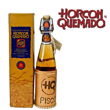 Pisco Horcón Quemado 15 años 46° 