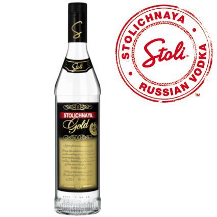 Stolichnaya Gold Vodka 750cc