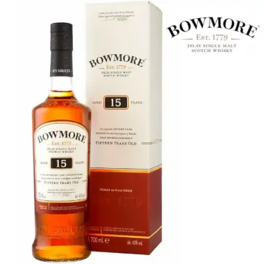 Bowmore 15 años Sherry Cask Islay Single Malt