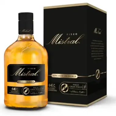 pisco Mistral 46° añejado en roble