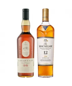 Lagavulin 16 y Macallan 12