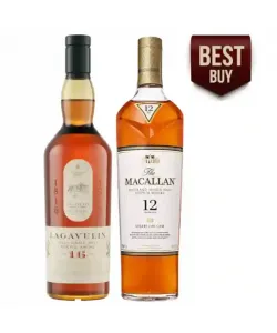 Lagavulin 16  + Macallan 12 Double Cask (Best Buy)