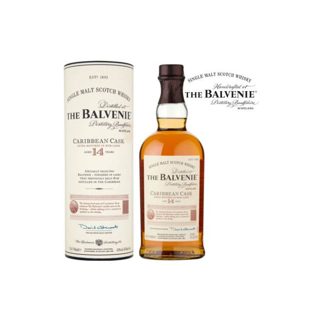 Balvenie 14 Caribbean Cask Whisky de Malta