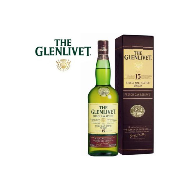 Glenlivet 15 años, whisky single malt al mejor precio en Chile