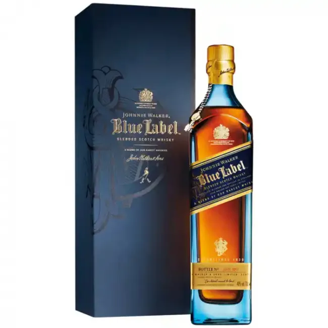 Johnnie Walker blue label whisky
