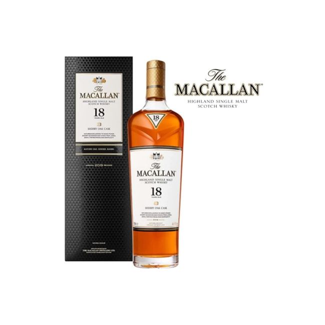 Macallan 18Y Sherry Oak Cask