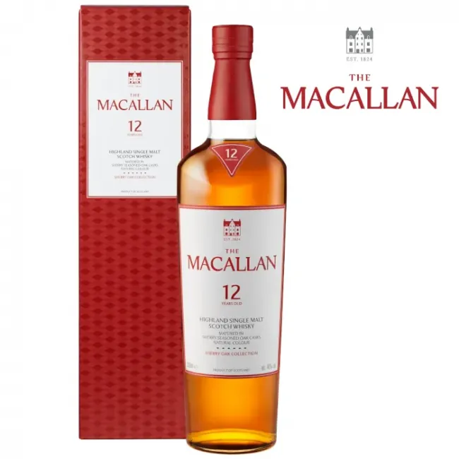 Macallan 12 Sherry Oak whisky
