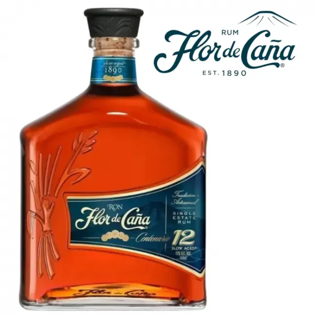 Flor de Caña 12 años Centenario