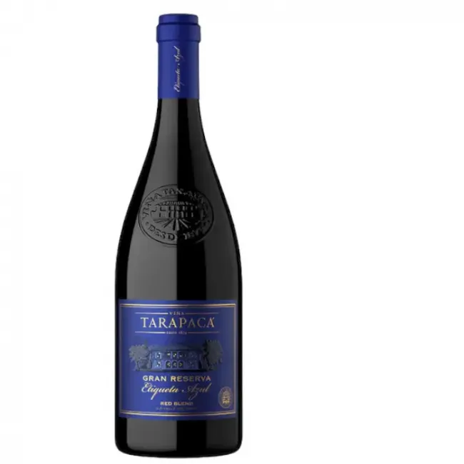 vino Tarapacá etiqueta azul
