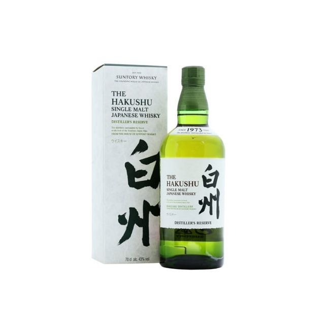 Suntory Hakushu Single Malt whisky japonés