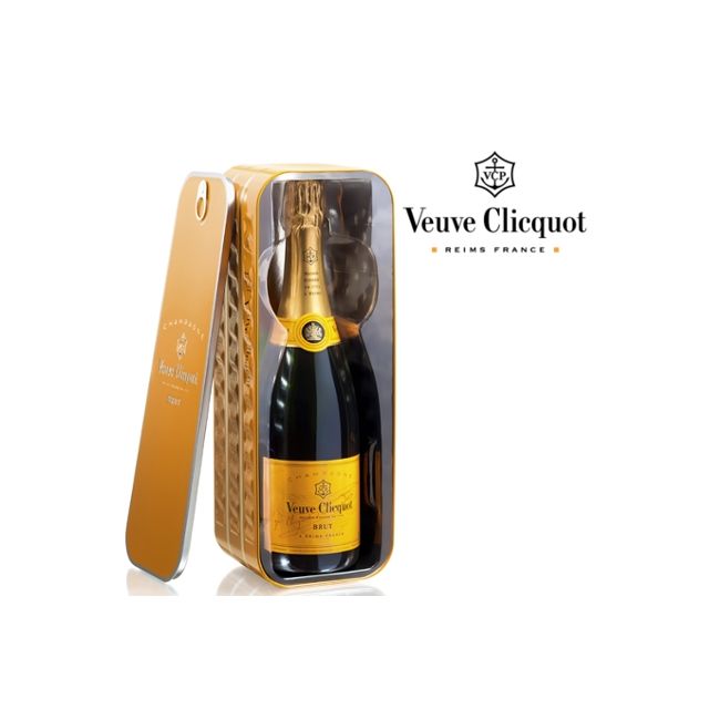 Veuve Clicquot Brut en estuche Ponsardin, exclusivamente en
