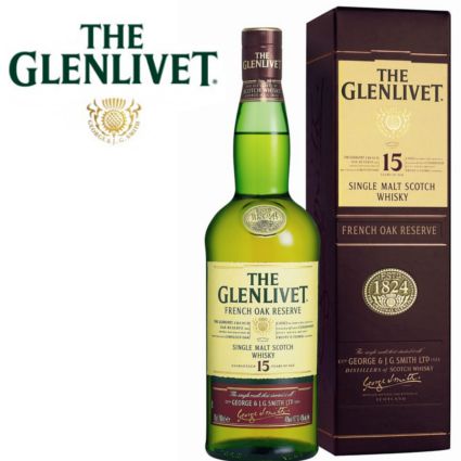 Glenlivet 15 años, whisky single malt al mejor precio en Chile
